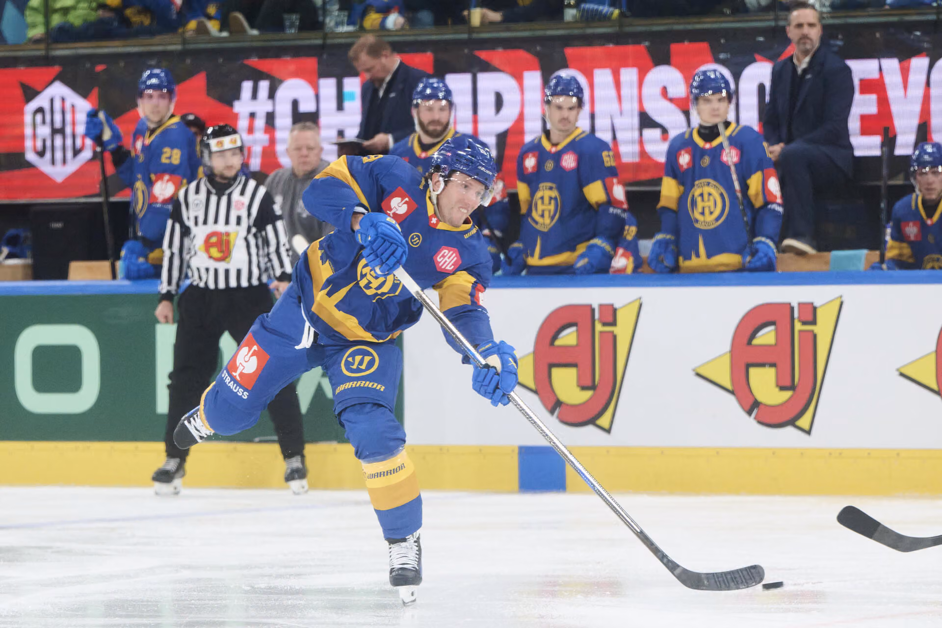 Tickets für das Heimspiel des HC Davos gegen HC Pilsen